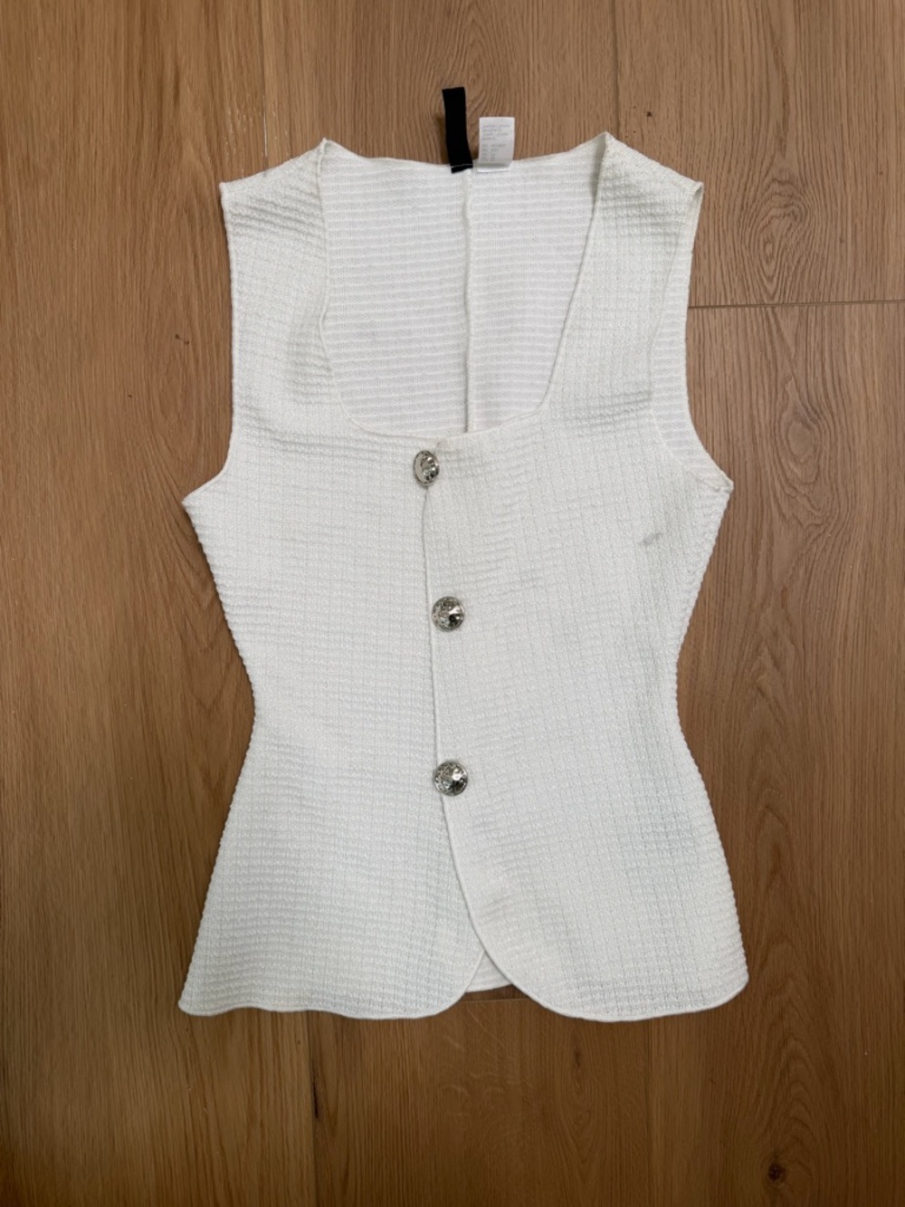White button down